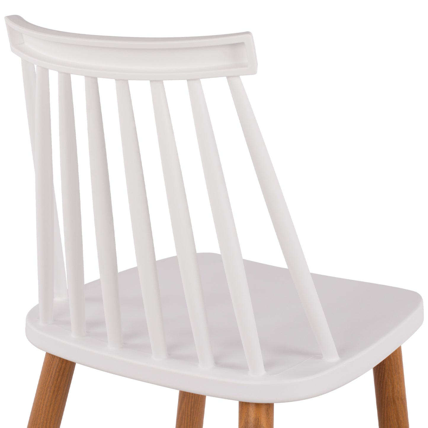 BAR STOOL VANESSA IN WHITE COLOR 43x49x107
