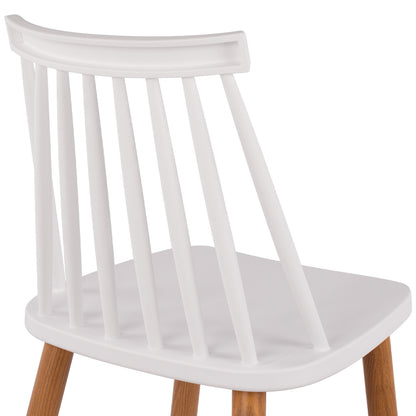 BAR STOOL VANESSA IN WHITE COLOR 43x49x107