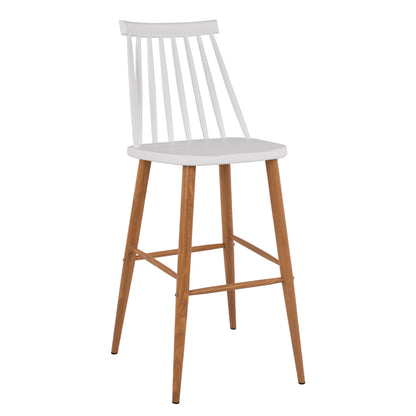 BAR STOOL VANESSA IN WHITE COLOR 43x49x107