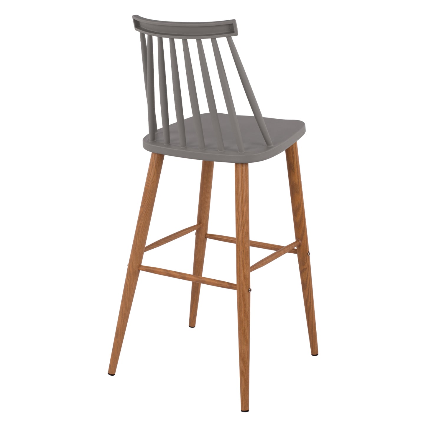 VANESSA BAR STOOL IN GREY 43x49x107