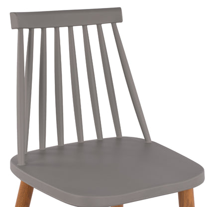 VANESSA BAR STOOL IN GREY 43x49x107