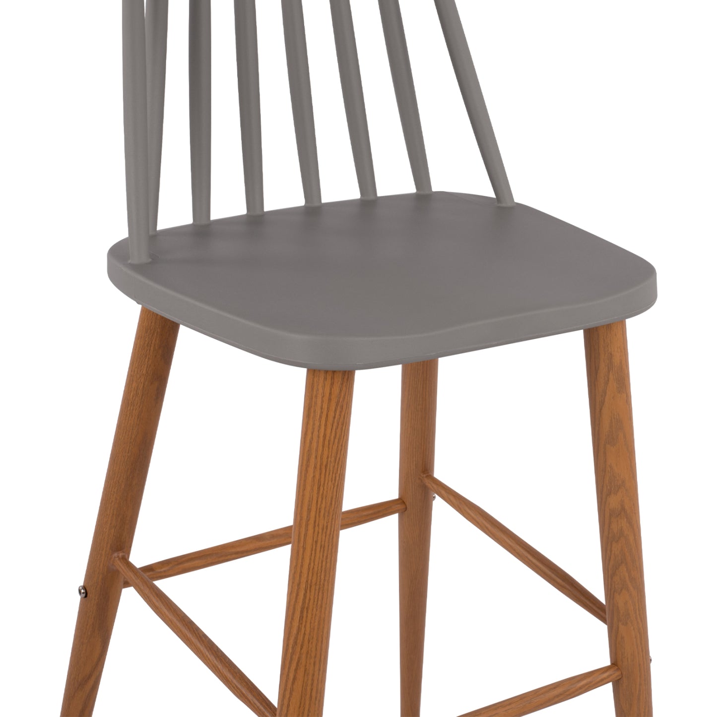 VANESSA BAR STOOL IN GREY 43x49x107