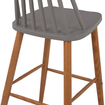VANESSA BAR STOOL IN GREY 43x49x107
