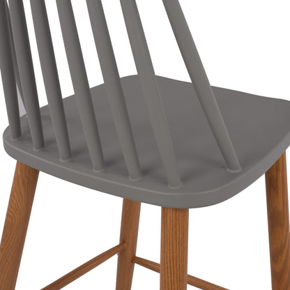 VANESSA BAR STOOL IN GREY 43x49x107