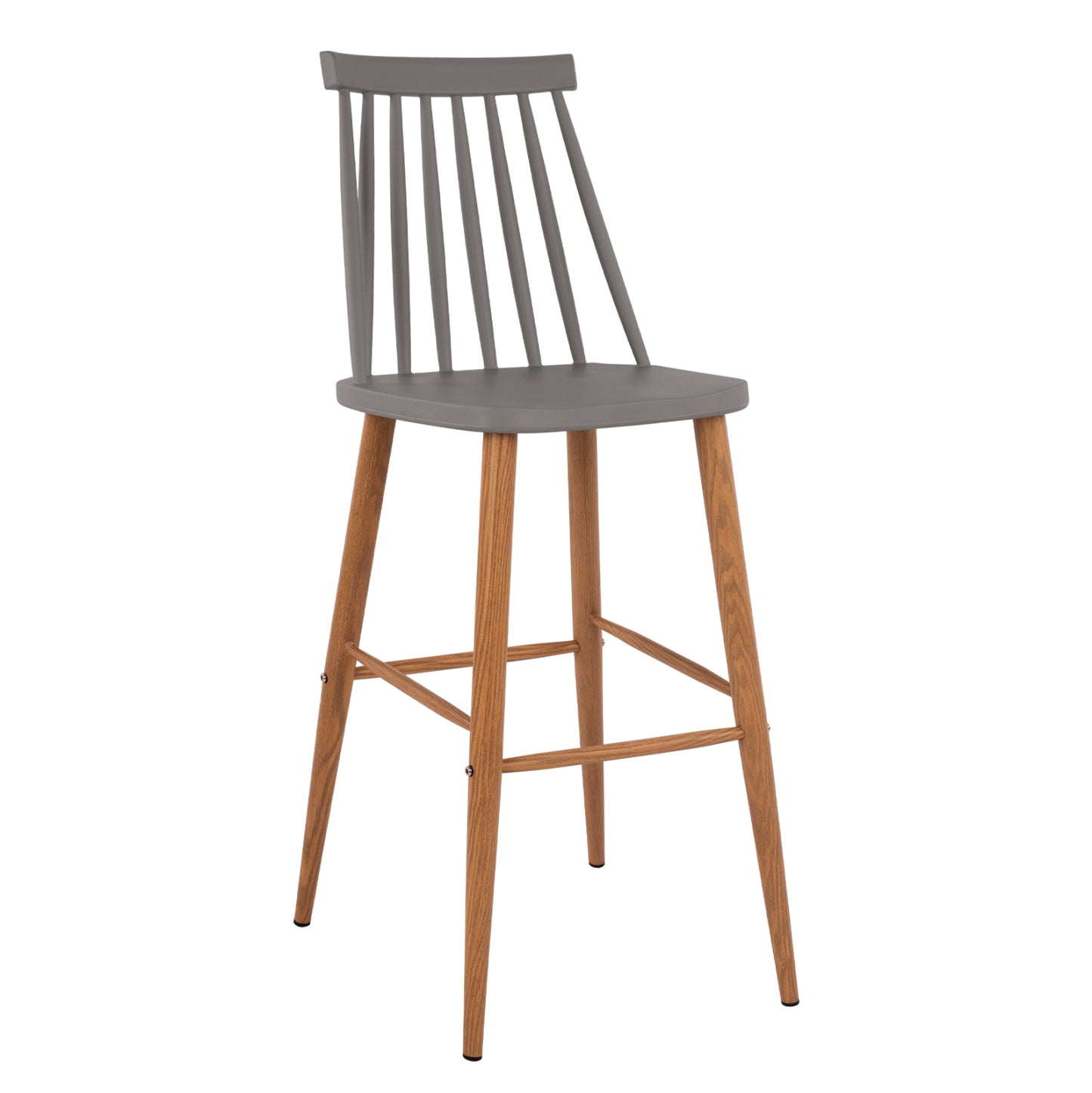 VANESSA BAR STOOL IN GREY 43x49x107