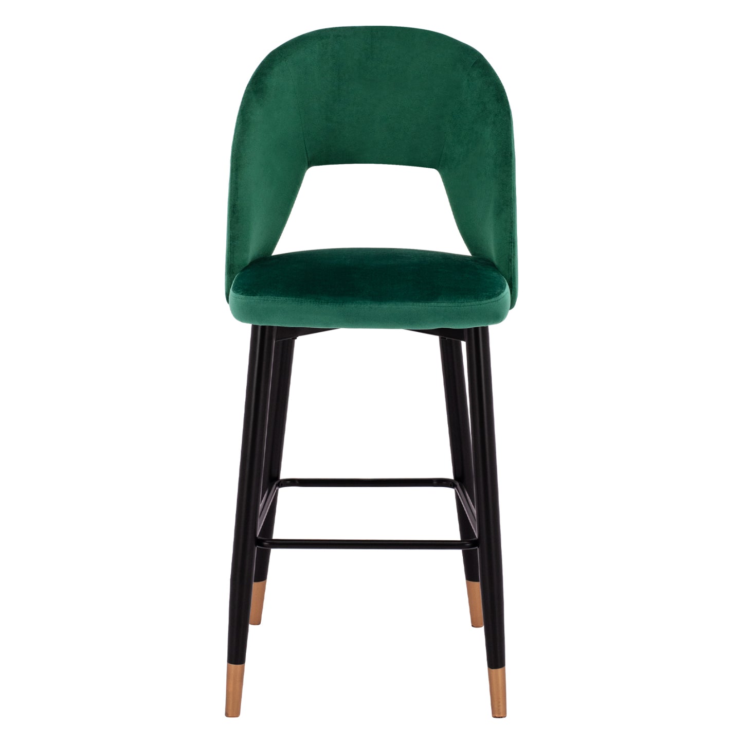 HARPER BAR STOOL CYPRESS VELVET WITH METAL FRAME 50x51x111