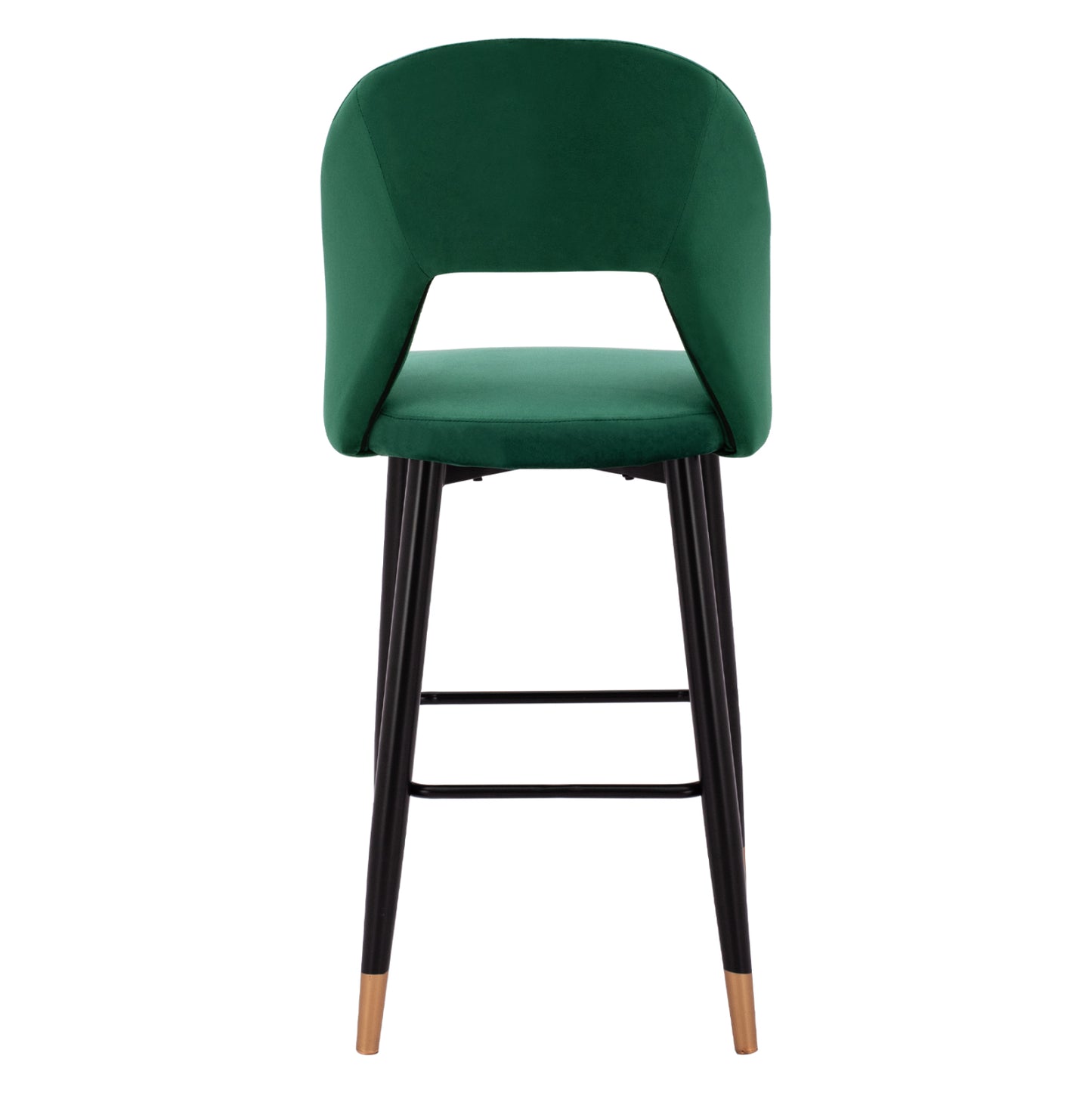 HARPER BAR STOOL CYPRESS VELVET WITH METAL FRAME 50x51x111