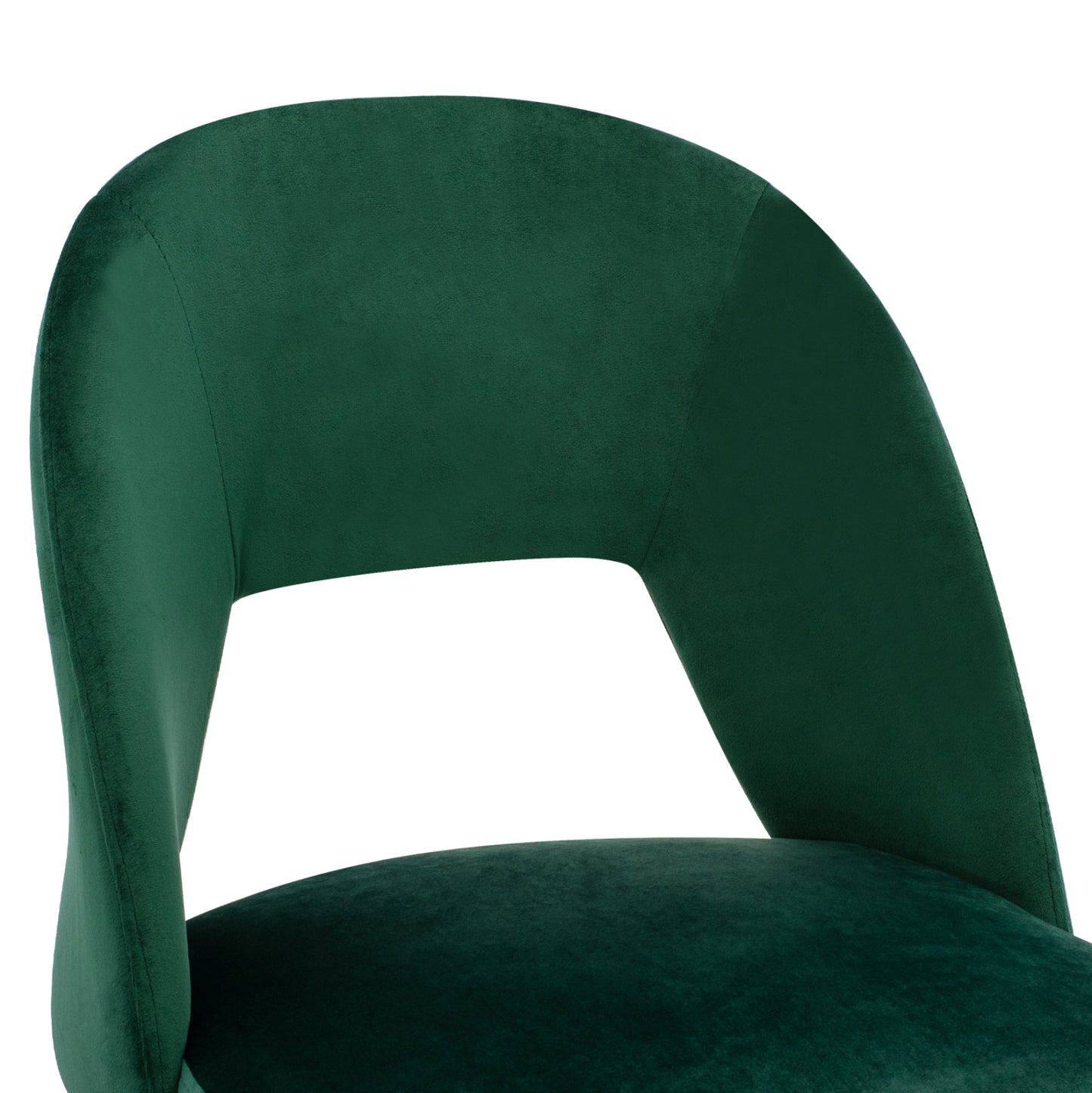 HARPER BAR STOOL CYPRESS VELVET WITH METAL FRAME 50x51x111