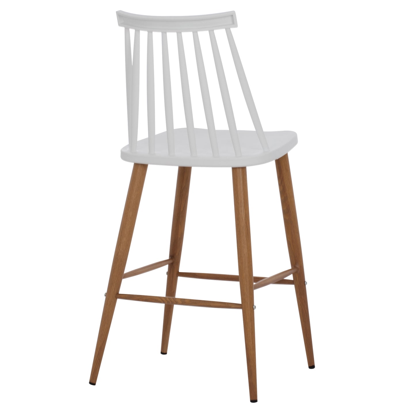 ΣΚΑΜΠΟ ΜΠΑΡ VANESSA ΛΕΥΚΟ ΜΕΣΑΙΟΥ ΥΨΟΥΣ 43x45x97