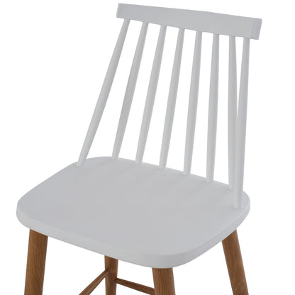 ΣΚΑΜΠΟ ΜΠΑΡ VANESSA ΛΕΥΚΟ ΜΕΣΑΙΟΥ ΥΨΟΥΣ 43x45x97