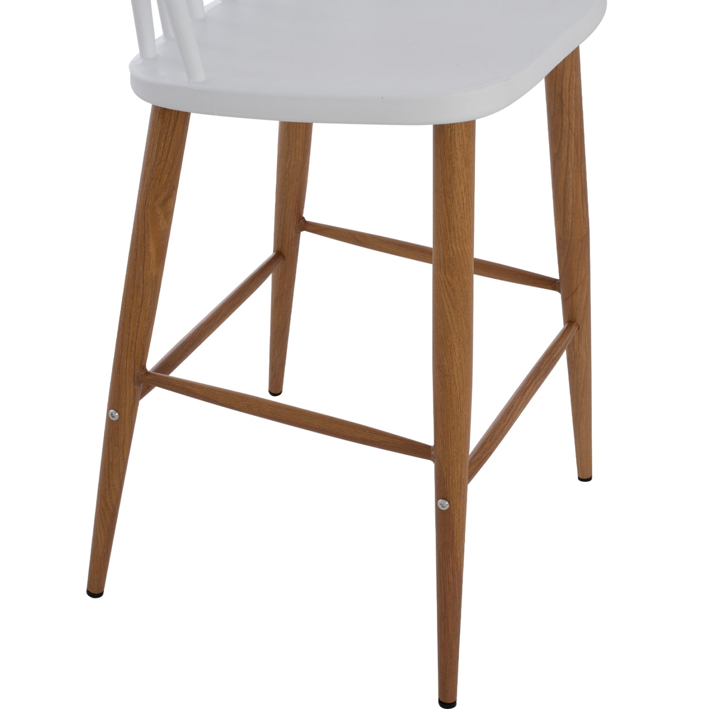 ΣΚΑΜΠΟ ΜΠΑΡ VANESSA ΛΕΥΚΟ ΜΕΣΑΙΟΥ ΥΨΟΥΣ 43x45x97