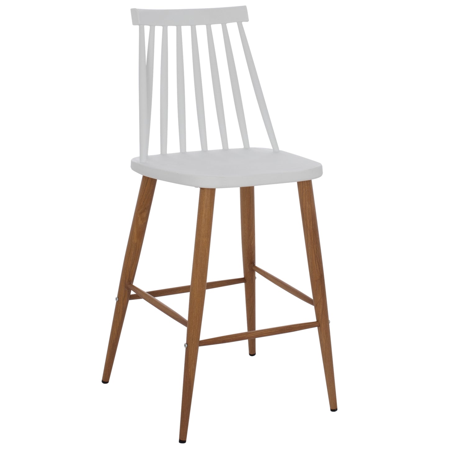 ΣΚΑΜΠΟ ΜΠΑΡ VANESSA ΛΕΥΚΟ ΜΕΣΑΙΟΥ ΥΨΟΥΣ 43x45x97