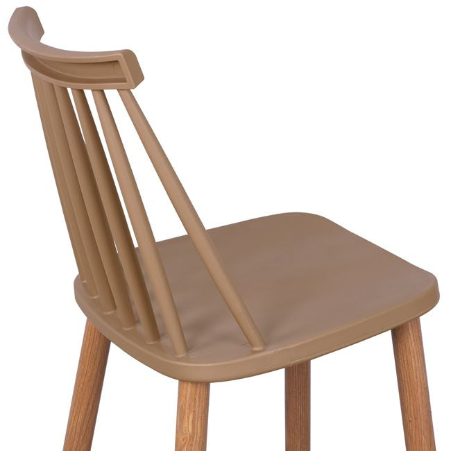 BAR STOOL VANESSA IN CAPPUCCINO COLOR 43x49x107