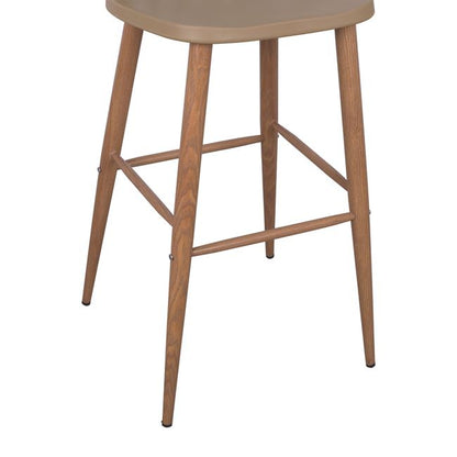 BAR STOOL VANESSA IN CAPPUCCINO COLOR 43x49x107