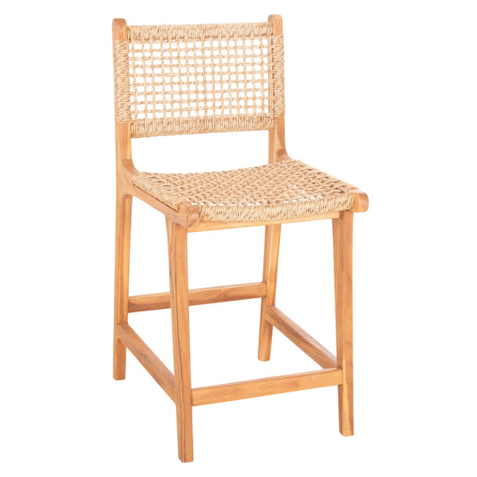 ΣΚΑΜΠΟ ΜΠΑΡ ΜΕ ΠΛΑΤΗ NESHA ΞΥΛΟ ΤΕΑΚ & ΣΧΟΙΝΙ VIRO 46x48,5x96