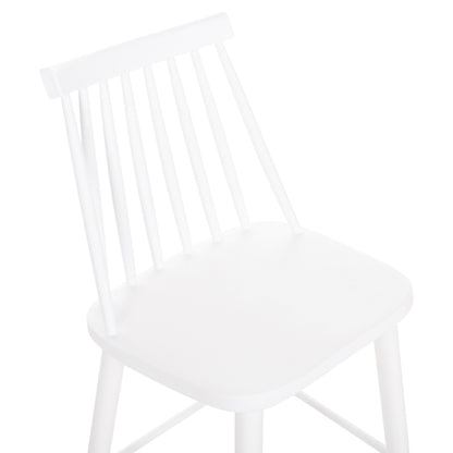 VANESSA MEDIUM HEIGHT BAR STOOL POLYPROPYLENE & METAL WHITE 45.5x46x97
