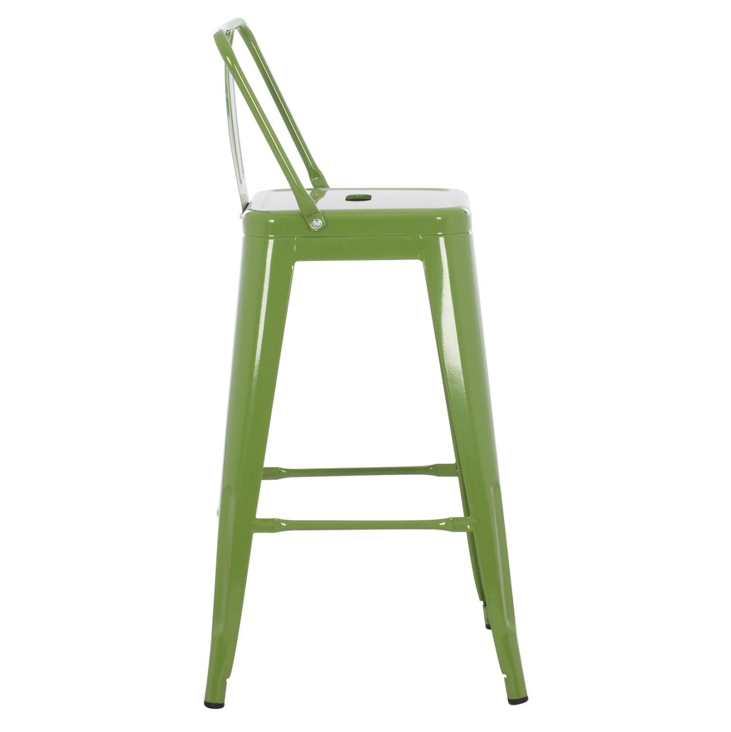ΣΚΑΜΠΟ ΜΠΑΡ ΜΕΣΑΙΟΥ ΥΨΟΥΣ ΜΕΤΑΛΛΙΚΟ MELITA PRO LIGHT OLIVE GREEN 43x43x88