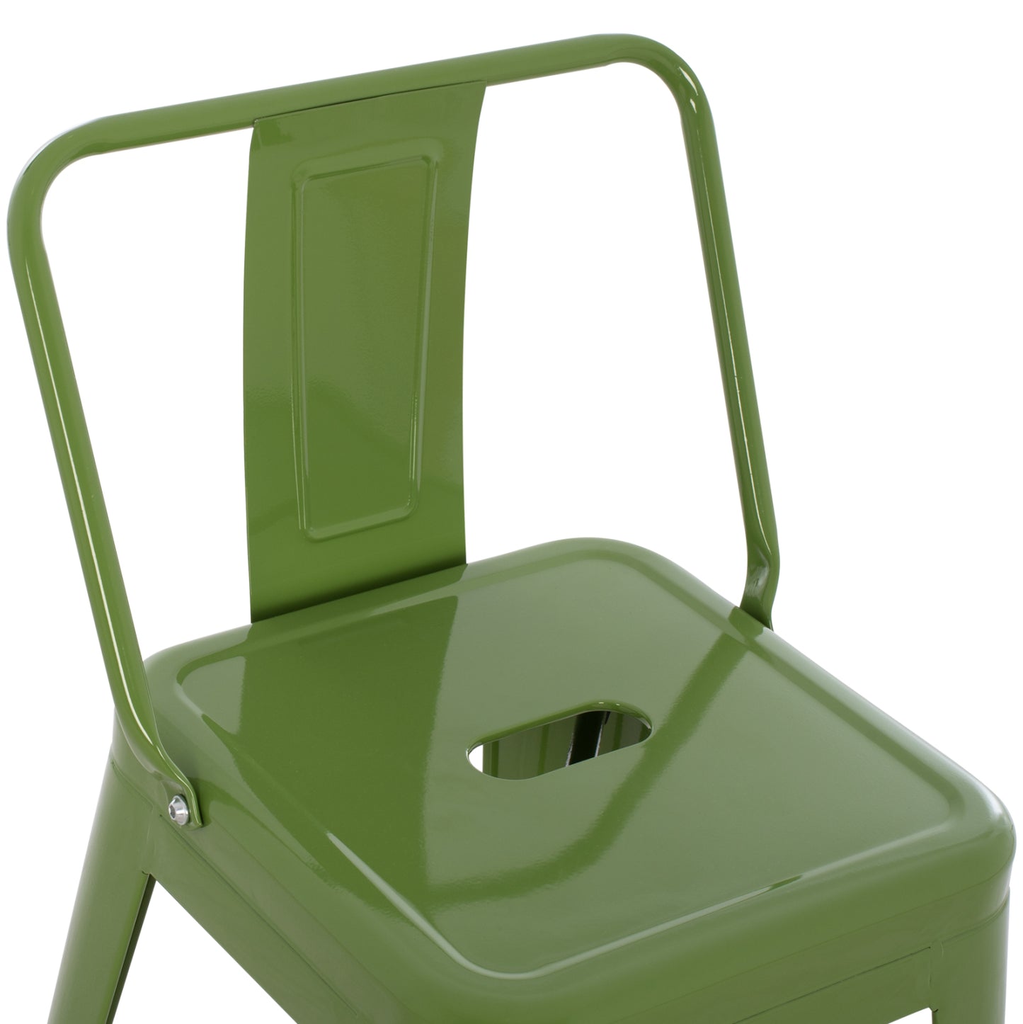 ΣΚΑΜΠΟ ΜΠΑΡ ΜΕΣΑΙΟΥ ΥΨΟΥΣ ΜΕΤΑΛΛΙΚΟ MELITA PRO LIGHT OLIVE GREEN 43x43x88