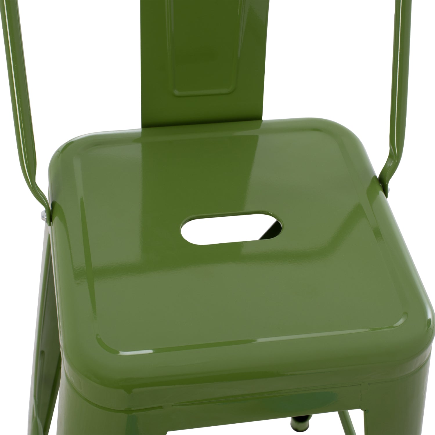 ΣΚΑΜΠΟ ΜΠΑΡ ΜΕΣΑΙΟΥ ΥΨΟΥΣ ΜΕΤΑΛΛΙΚΟ MELITA PRO LIGHT OLIVE GREEN 43x43x88