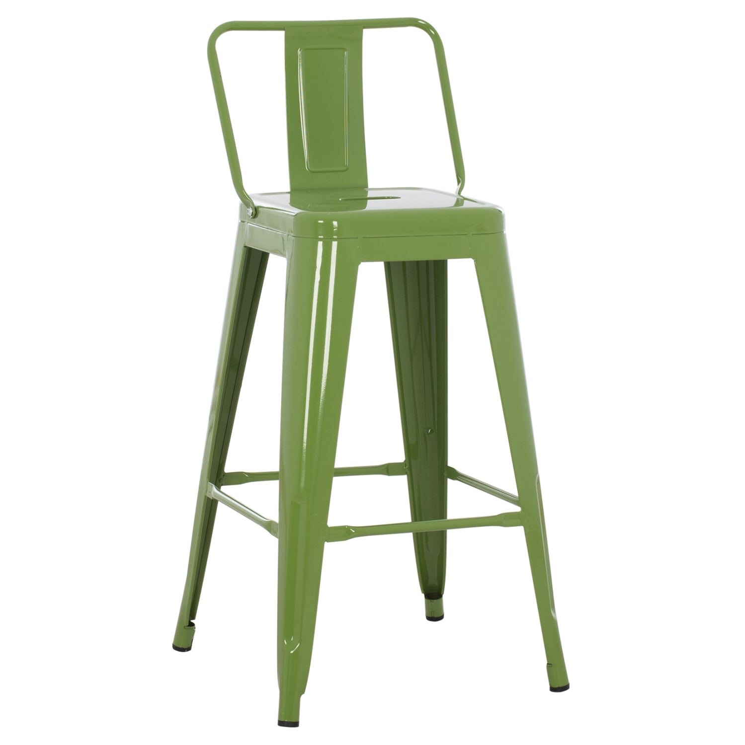ΣΚΑΜΠΟ ΜΠΑΡ ΜΕΣΑΙΟΥ ΥΨΟΥΣ ΜΕΤΑΛΛΙΚΟ MELITA PRO LIGHT OLIVE GREEN 43x43x88