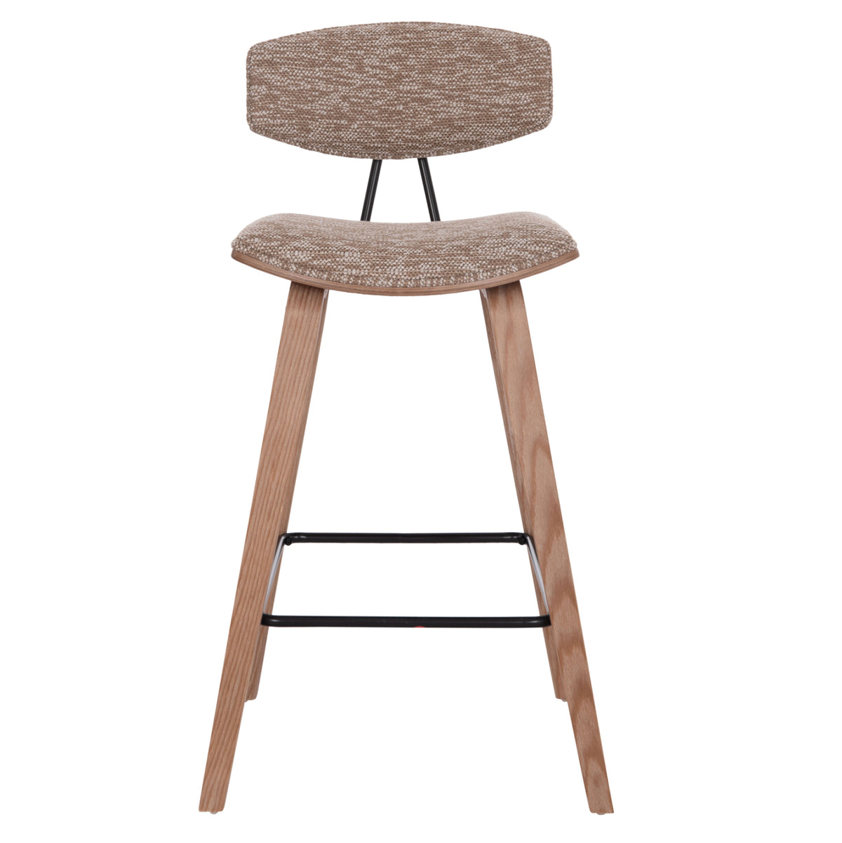 ΣΚΑΜΠΟ ΜΠΑΡ ΜΕΣ. ΥΨΟΥΣ INOVER PLYWOOD ΣΕ WHITEWASH ΚΑΦΕ ΥΦΑΣΜΑ 50x48x90