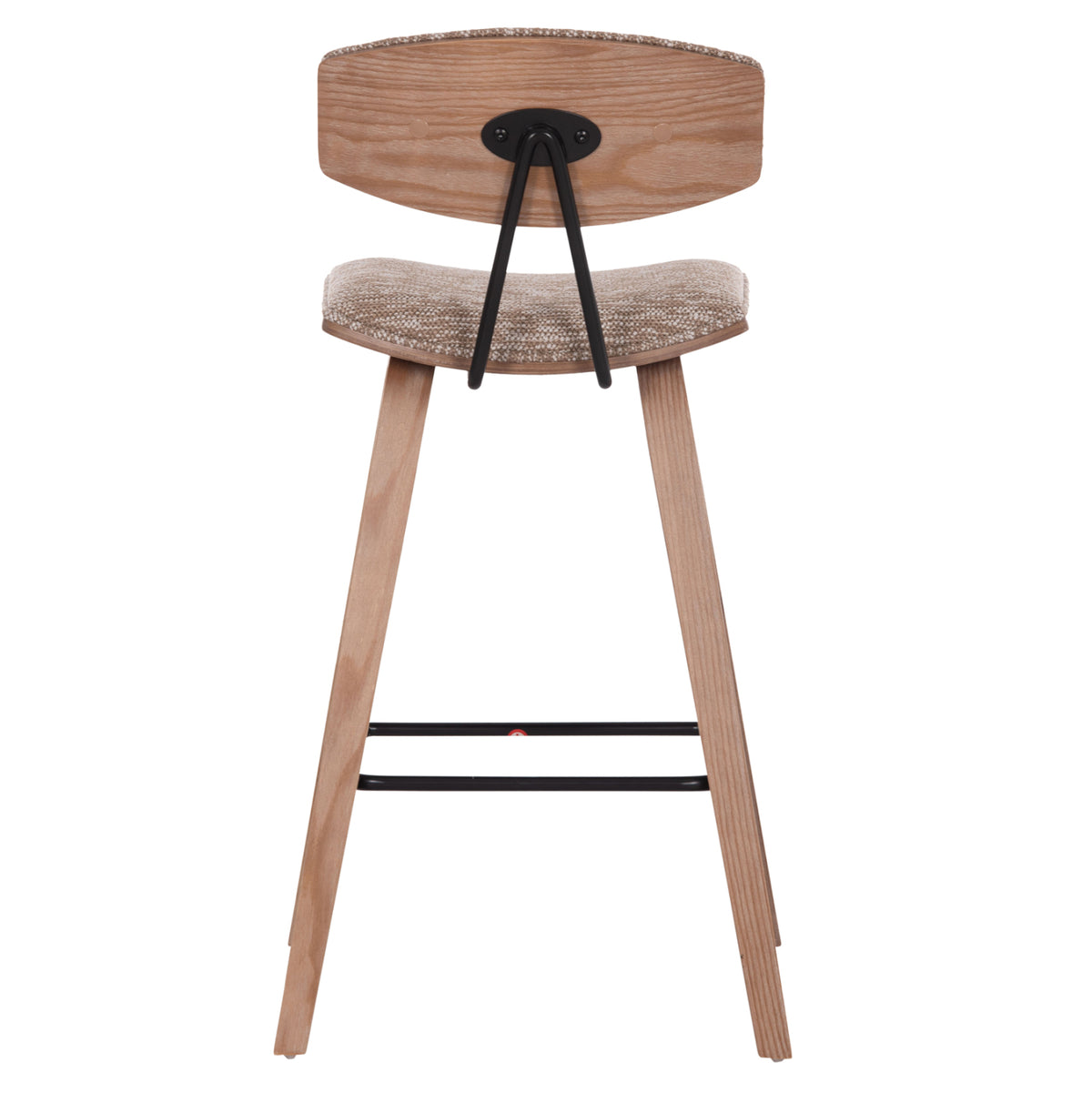 ΣΚΑΜΠΟ ΜΠΑΡ ΜΕΣ. ΥΨΟΥΣ INOVER PLYWOOD ΣΕ WHITEWASH ΚΑΦΕ ΥΦΑΣΜΑ 50x48x90