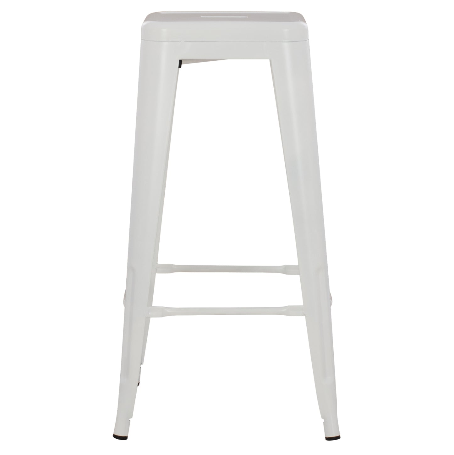 ΣΚΑΜΠΟ ΜΠΑΡ ΜΕΤΑΛΛΙΚΟ MELITA PRO ΣΕ ΛΕΥΚΟ ΜΑΤ 43x43x78