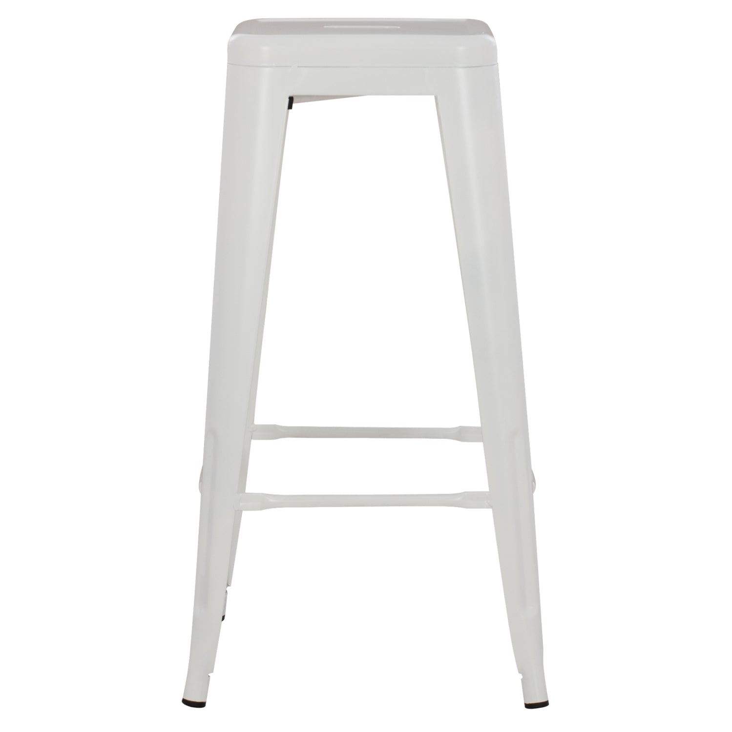 ΣΚΑΜΠΟ ΜΠΑΡ ΜΕΤΑΛΛΙΚΟ MELITA PRO ΣΕ ΛΕΥΚΟ ΜΑΤ 43x43x78