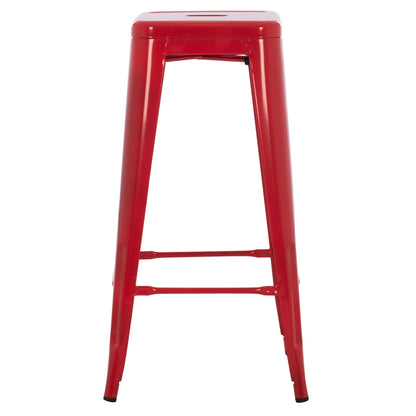 ΣΚΑΜΠΟ ΜΠΑΡ ΜΕΤΑΛΛΙΚΟ MELITA PRO ΣΕ ΚΟΚΚΙΝΟ 43x43x78