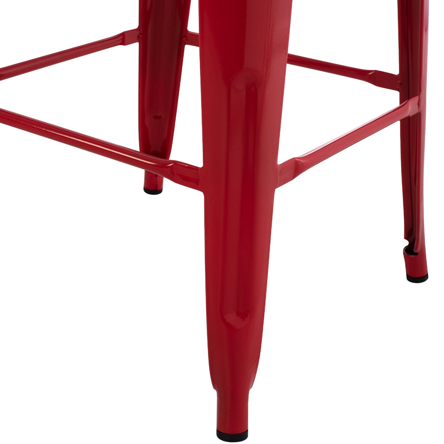 ΣΚΑΜΠΟ ΜΠΑΡ ΜΕΤΑΛΛΙΚΟ MELITA PRO ΣΕ ΚΟΚΚΙΝΟ 43x43x78