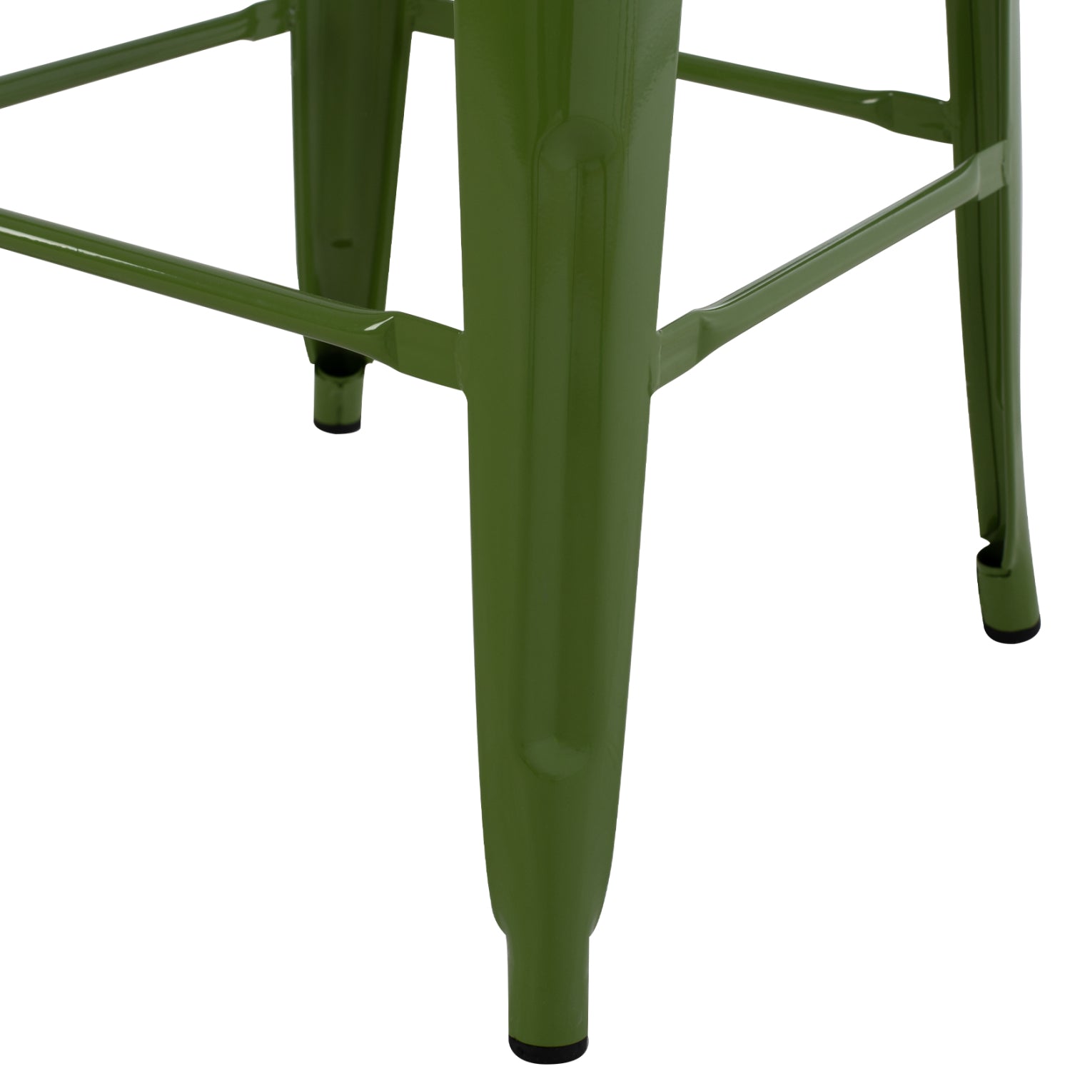 ΣΚΑΜΠΟ ΜΠΑΡ ΜΕΤΑΛΛΙΚΟ MELITA PRO ΣΕ LIGHT OLIVE GREEN 43x43x78
