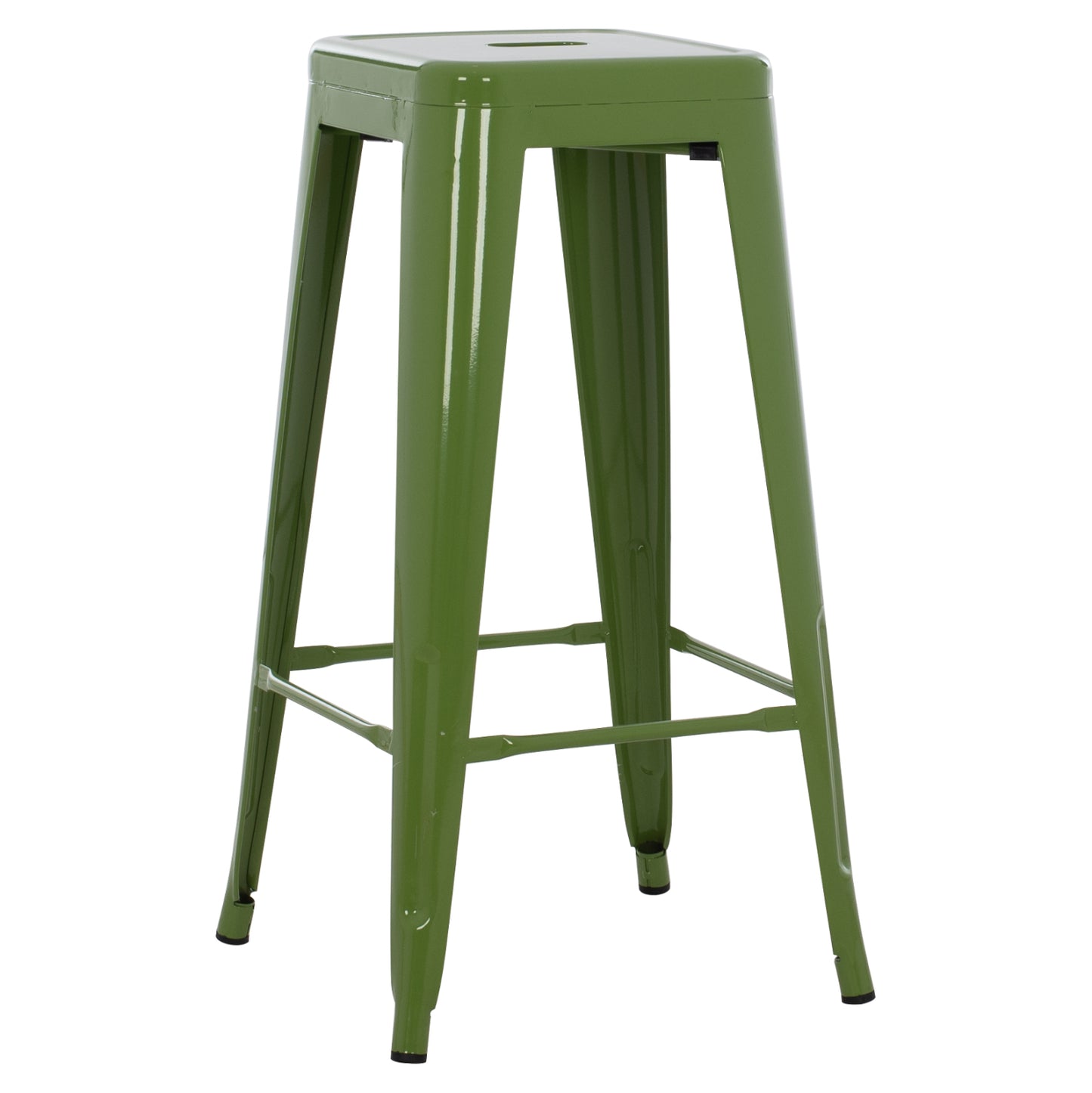 ΣΚΑΜΠΟ ΜΠΑΡ ΜΕΤΑΛΛΙΚΟ MELITA PRO ΣΕ LIGHT OLIVE GREEN 43x43x78