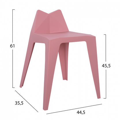 ΣΚΑΜΠΩ ΠΟΛΥΠΡΟΠΥΛΕΝΙΟΥ ΡΟΖ HOMER 44,5x35,5x61