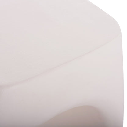 ΣΚΑΜΠΟ ΣΑΛΟΝΙΟΥ LANS FIBER CEMENT ΣΕ ΛΕΥΚΟ 55x30x46