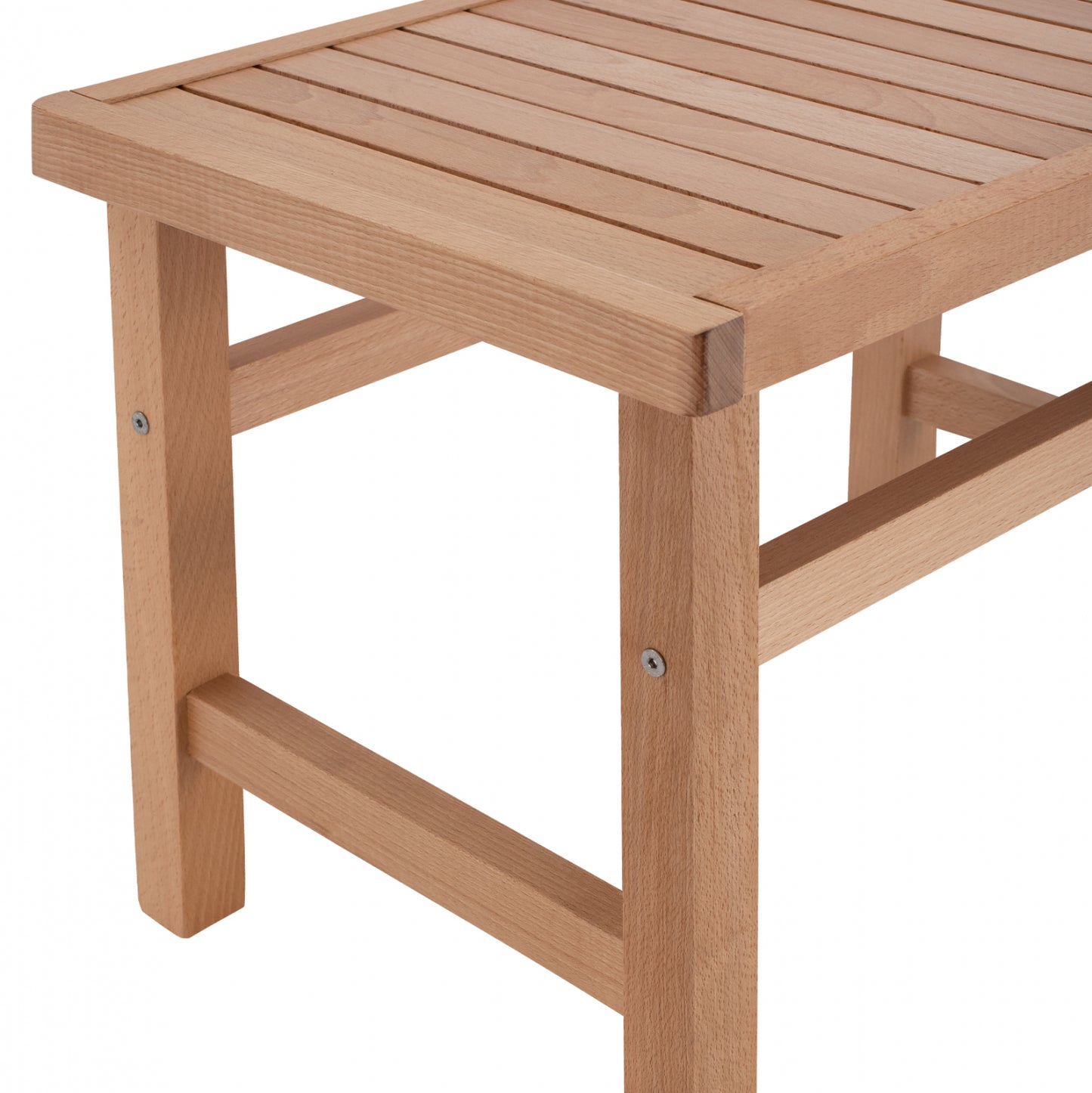 SUN LOUNGER STOOL/SIDE TABLE KOLI NATURAL IMPREGNATED 60x40x45