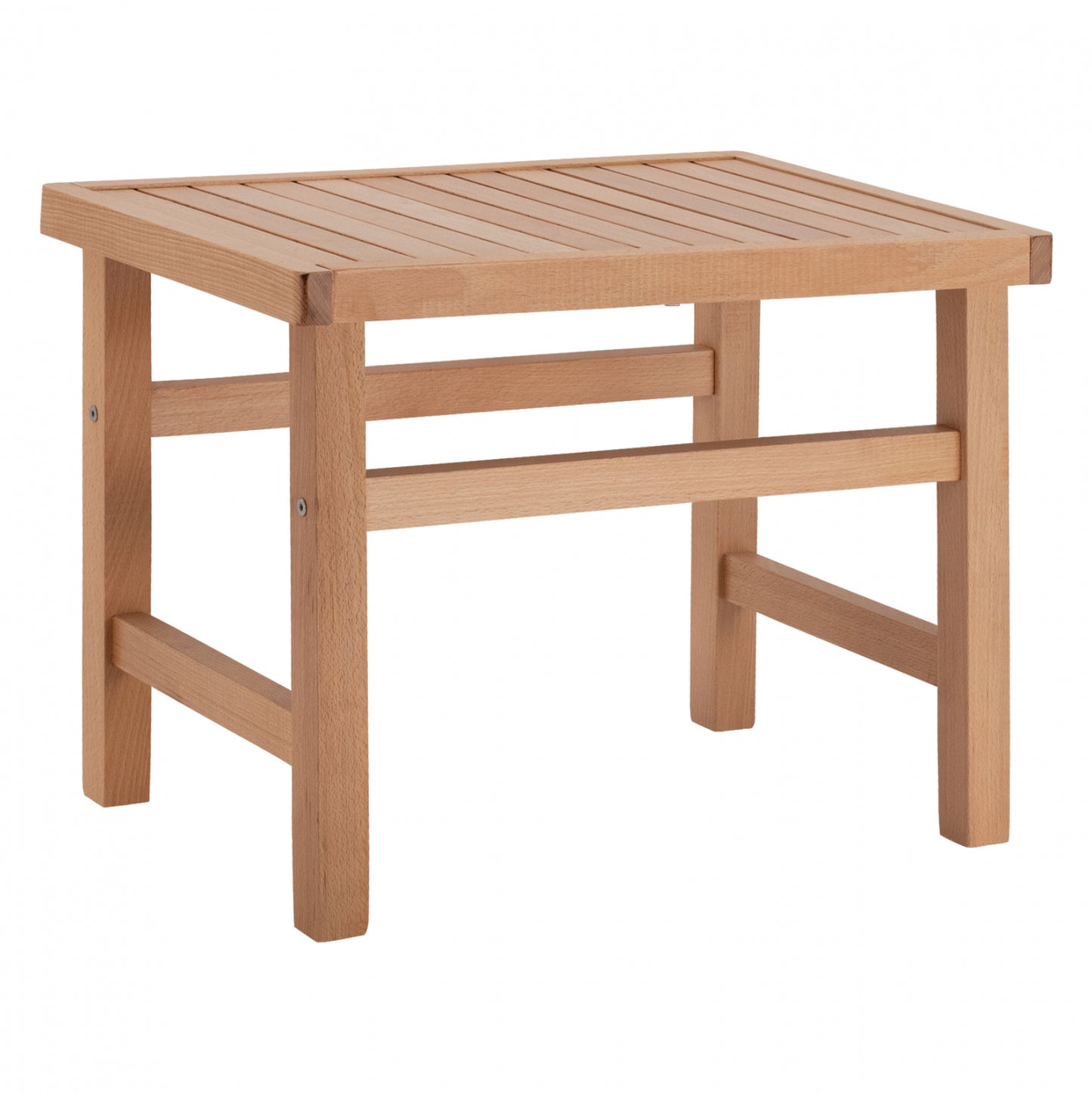 SUN LOUNGER STOOL/SIDE TABLE KOLI NATURAL IMPREGNATED 60x40x45