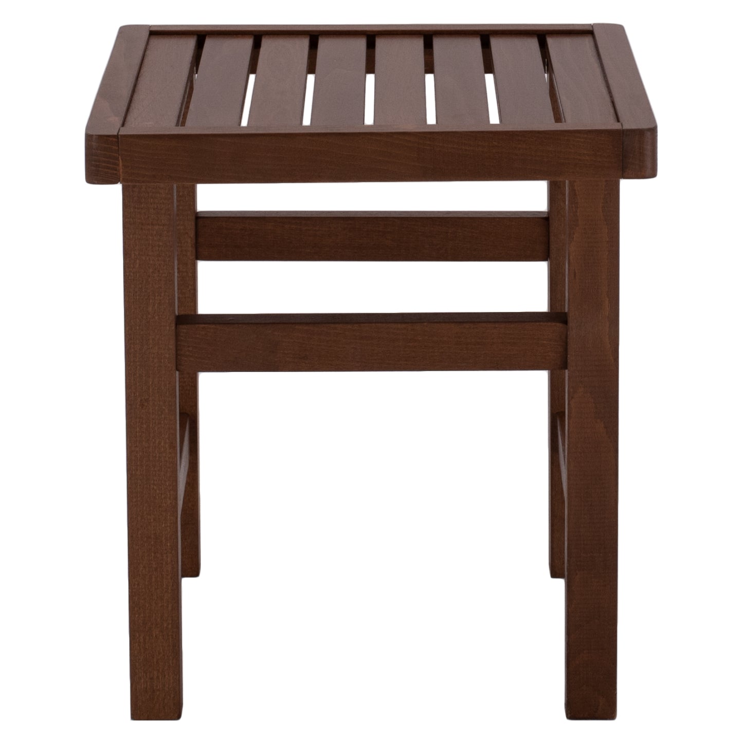 KOLI IMPREGNATED WALNUT STOOL-SIDE TABLE 40x40x45