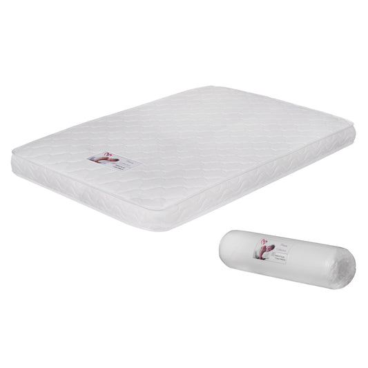 ΣΤΡΩΜΑ ΑΦΡΟΥ ΧΩΡΙΣ ΕΛΑΤΗΡΙΑ JORDY ROLL PACKING ΛΕΥΚΟ 110x190x15