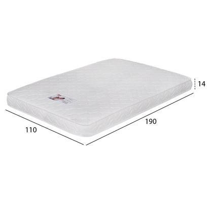 ΣΤΡΩΜΑ ΑΦΡΟΥ ΧΩΡΙΣ ΕΛΑΤΗΡΙΑ JORDY ROLL PACKING ΛΕΥΚΟ 110x190x15