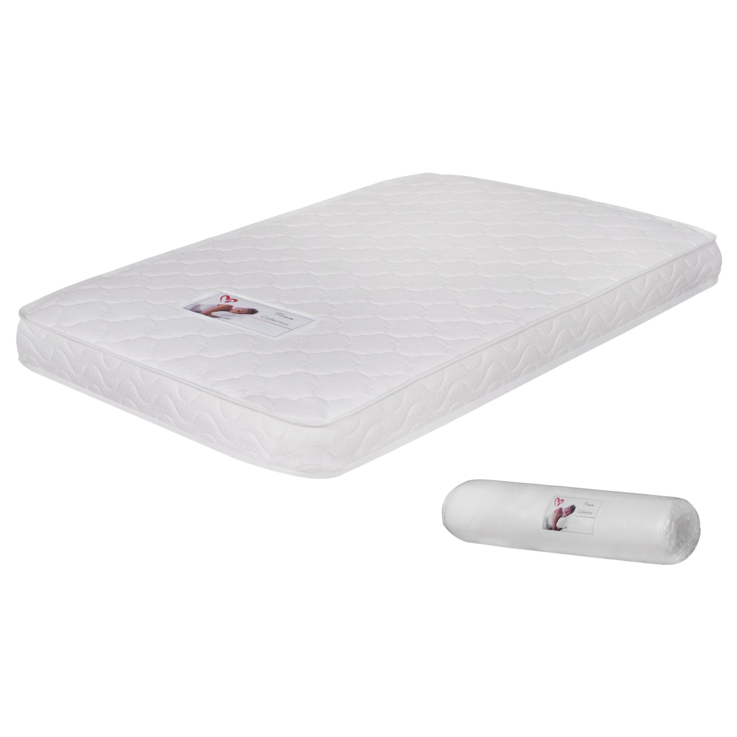 ΣΤΡΩΜΑ ΑΦΡΟΥ ΧΩΡΙΣ ΕΛΑΤΗΡΙΑ JORDY ROLL PACKING ΛΕΥΚΟ 120x200x15