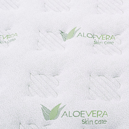 ΣΤΡΩΜΑ CONTINUOUS SPRING ΜΕ ΑΝΩΣΤΡΩΜΑ ALOE VERA ΜΟΝΗΣ ΟΨΗΣ 120x200εκ