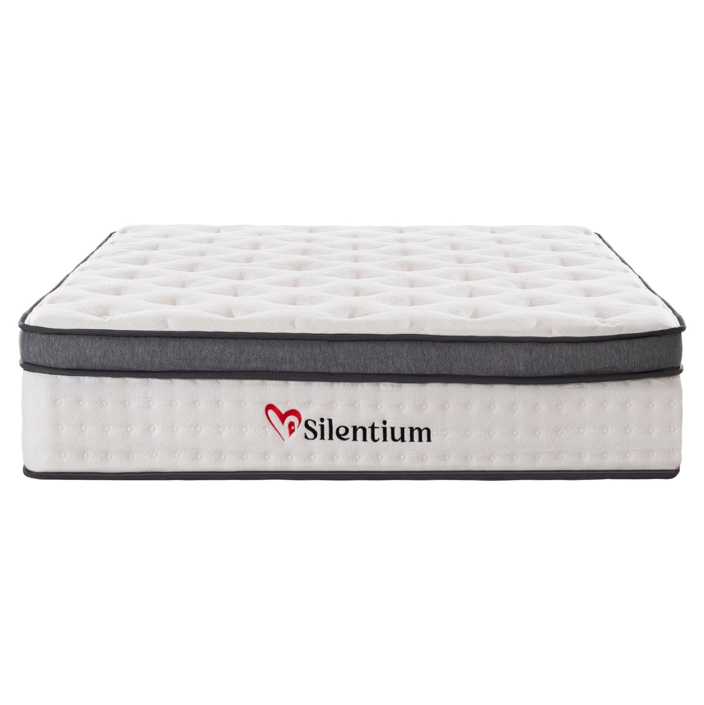 ΣΤΡΩΜΑ ΔΙΠΛΟ SILENTIUM POCKET SPRINGS ΛΕΥΚΟ 140x200x30