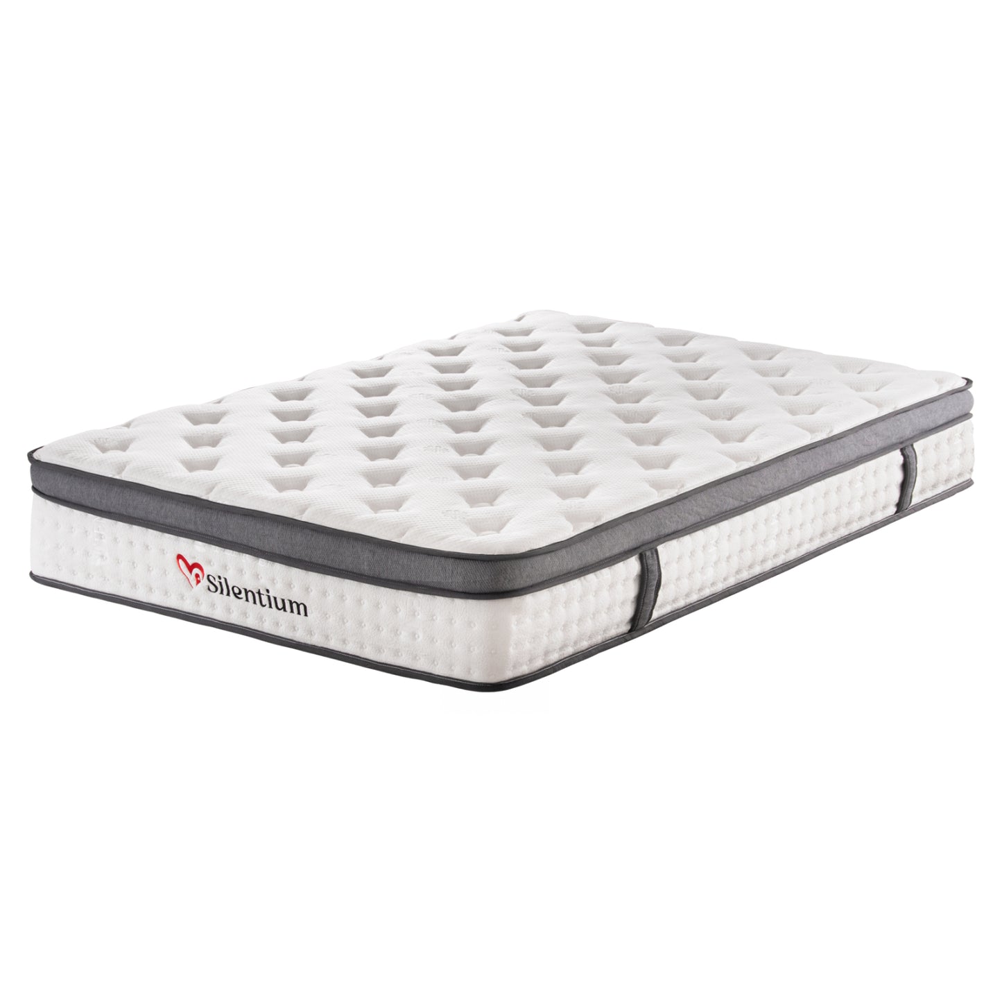 ΣΤΡΩΜΑ ΔΙΠΛΟ SILENTIUM POCKET SPRINGS ΛΕΥΚΟ 140x200x30