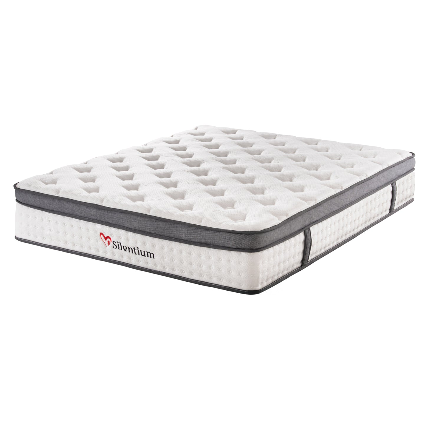 ΣΤΡΩΜΑ ΔΙΠΛΟ SILENTIUM POCKET SPRINGS ΛΕΥΚΟ 160x200x30