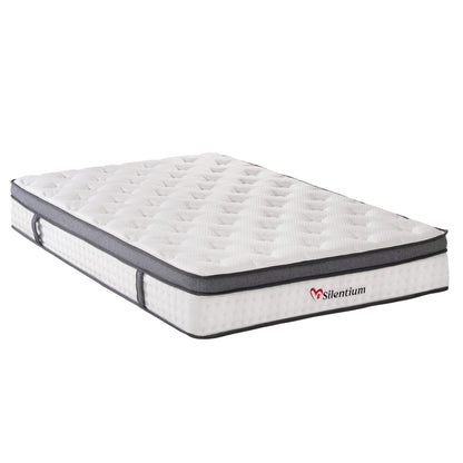ΣΤΡΩΜΑ ΔΙΠΛΟ SILENTIUM POCKET SPRINGS ΛΕΥΚΟ 160x200x30