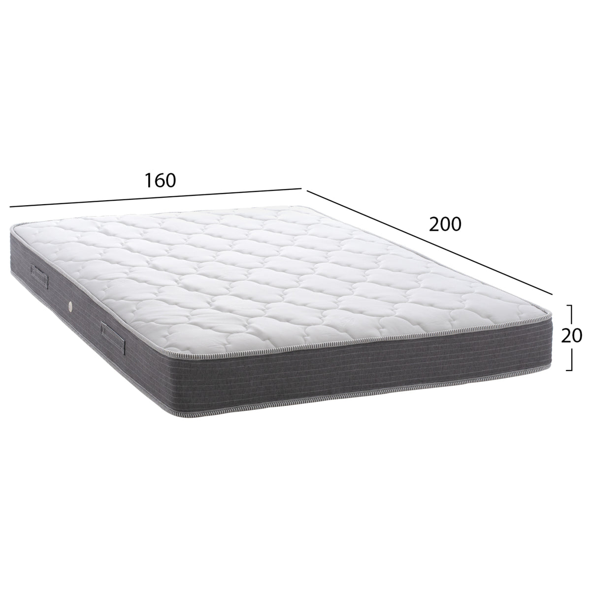 ΣΤΡΩΜΑ DREAMTOPIA LULLABY ALOE VERA BONNELL SPRING 160x200x20