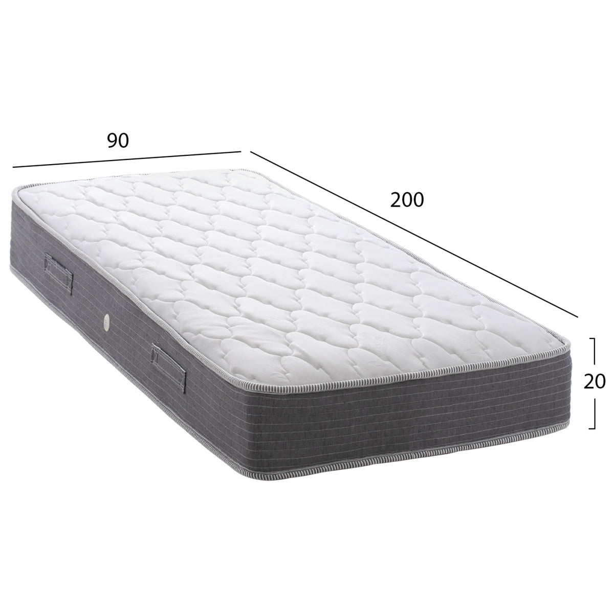 ΣΤΡΩΜΑ DREAMTOPIA LULLABY ALOE VERA BONNELL SPRING 90x200x20
