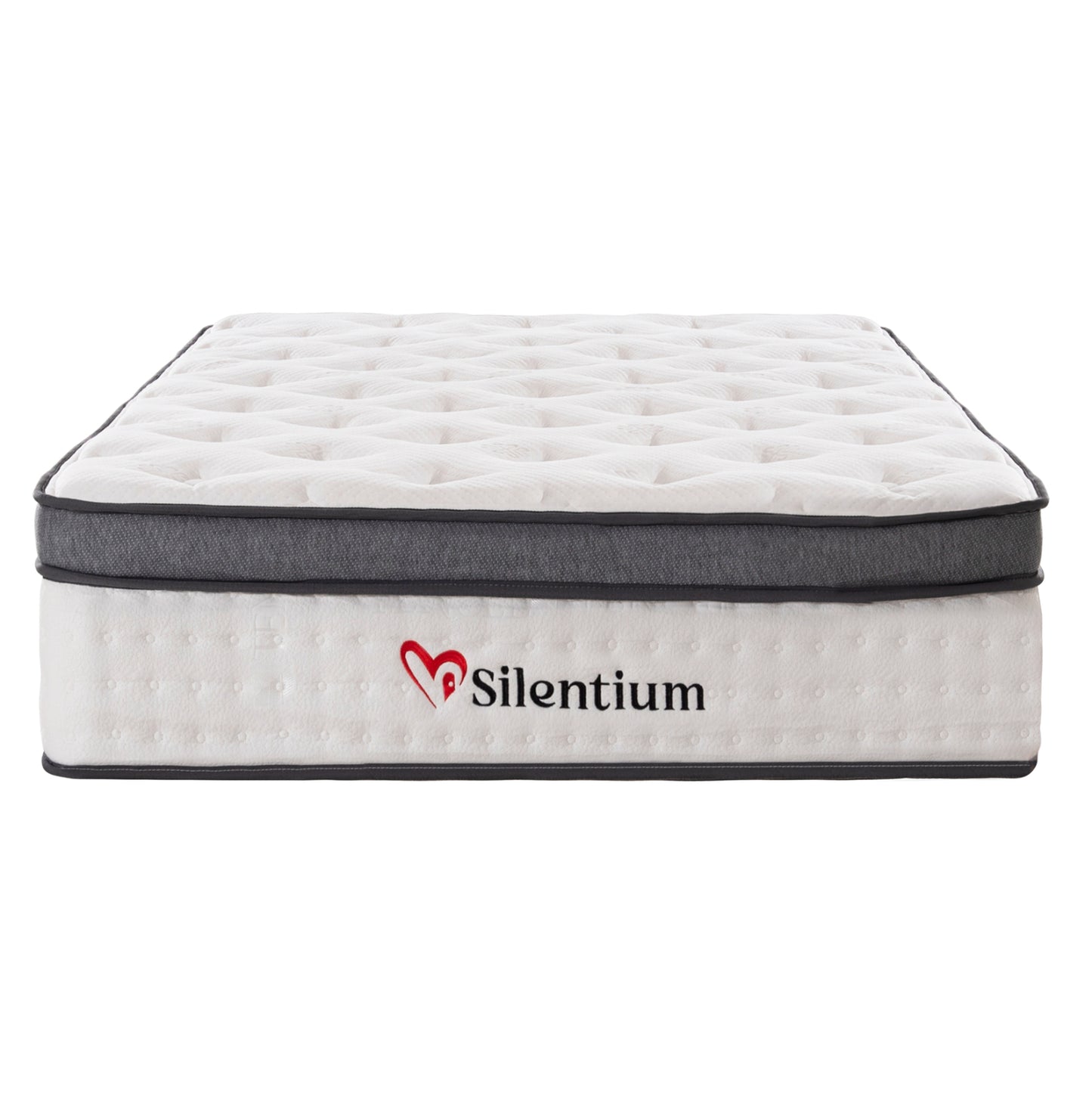 SEMI-DOUBLE MATTRESS SILENTIUM POCKET SPRINGS WHITE 120x200x30