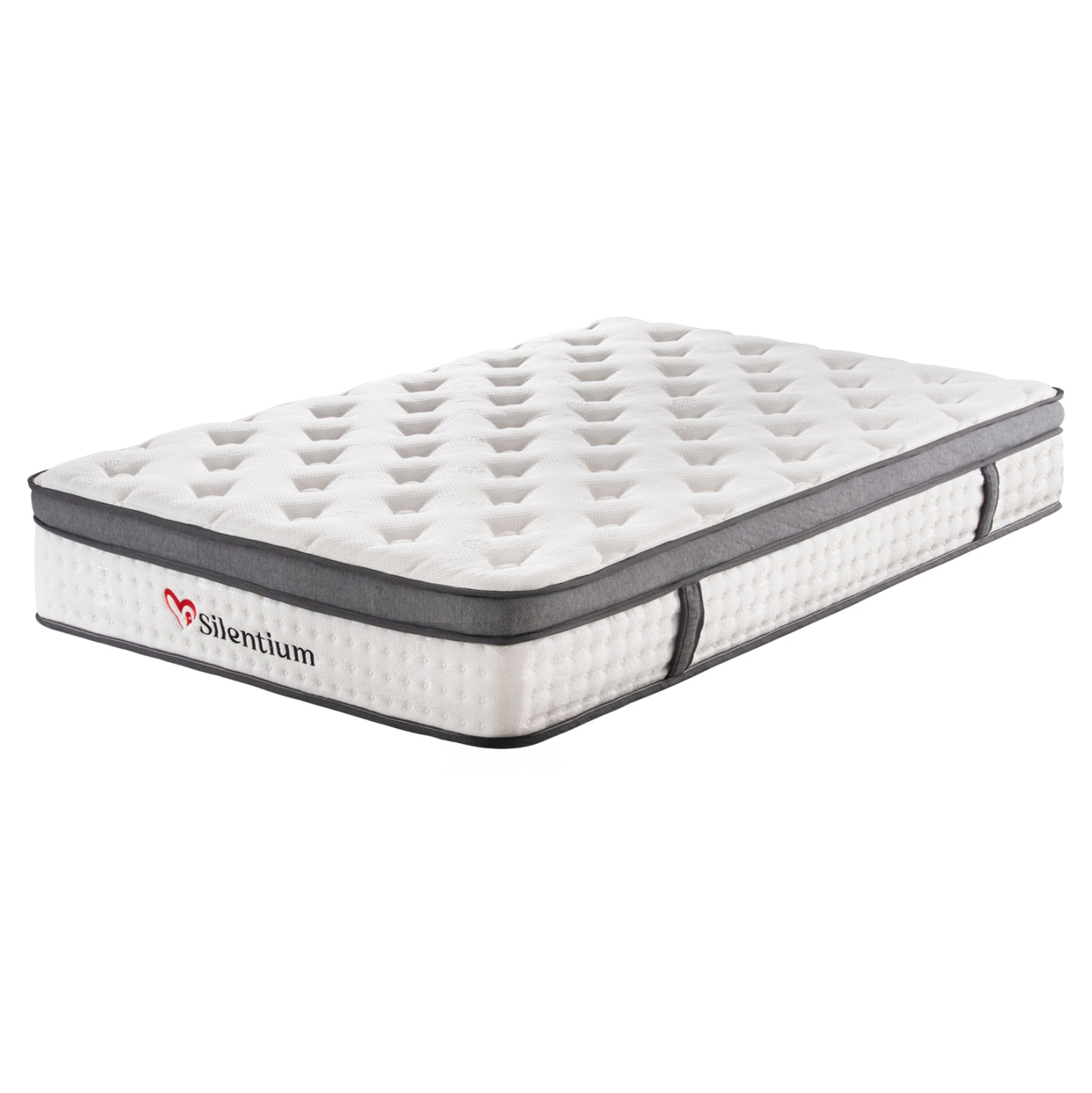 SEMI-DOUBLE MATTRESS SILENTIUM POCKET SPRINGS WHITE 120x200x30
