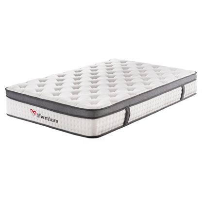 SEMI-DOUBLE MATTRESS SILENTIUM POCKET SPRINGS WHITE 120x200x30
